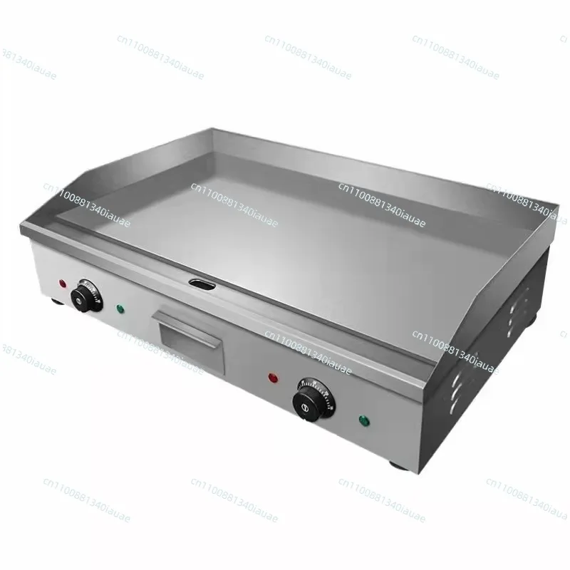 Flat Electric Heating Machine, Pancakes, Thickened Commercial Teppanyaki, Stall Baking