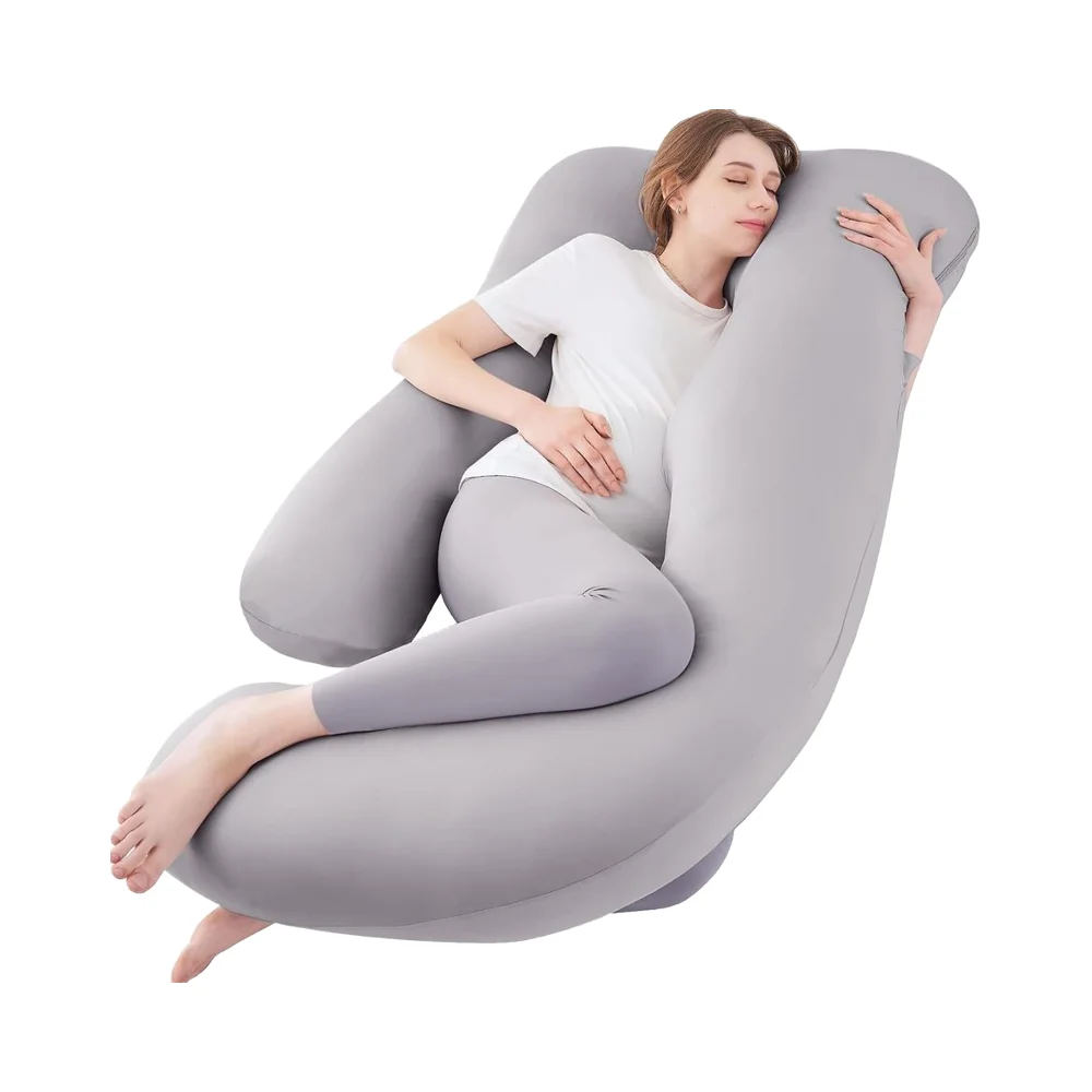 

STLF Nieuwe Gebreide Tech Stof Luchtlaag U G H -Vormige Zwangerschapskussen Voor Zwangere Vrouwen Pillow