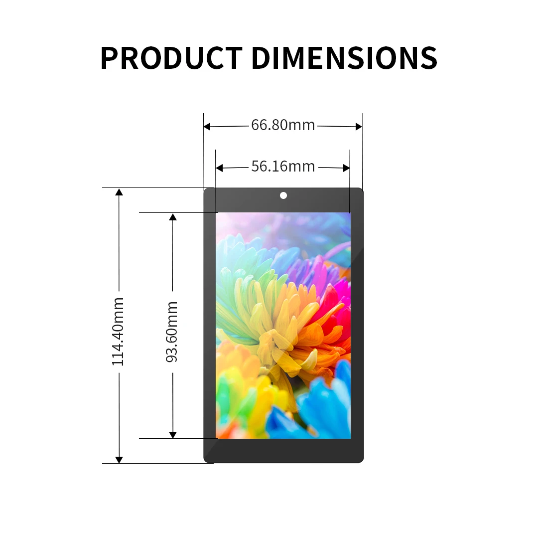 ESP32-P4 ESP32-C6 Development Board 4.3 Inch IPS Capacitive Touch Screen TFT LCD Display for IoT Smart Home DIY