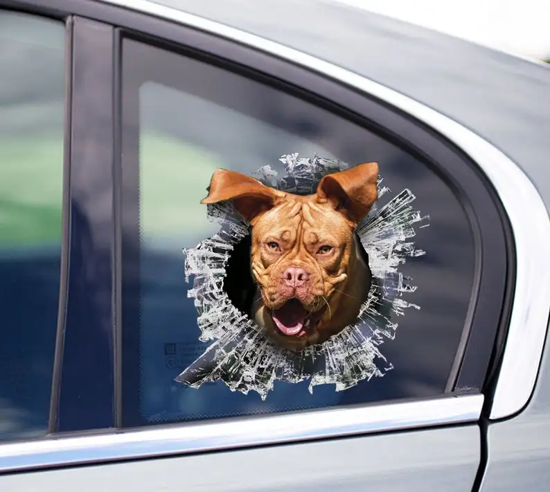 French Mastiff window sticker , French Mastiff sticker, French Mastiff decal, dog decal