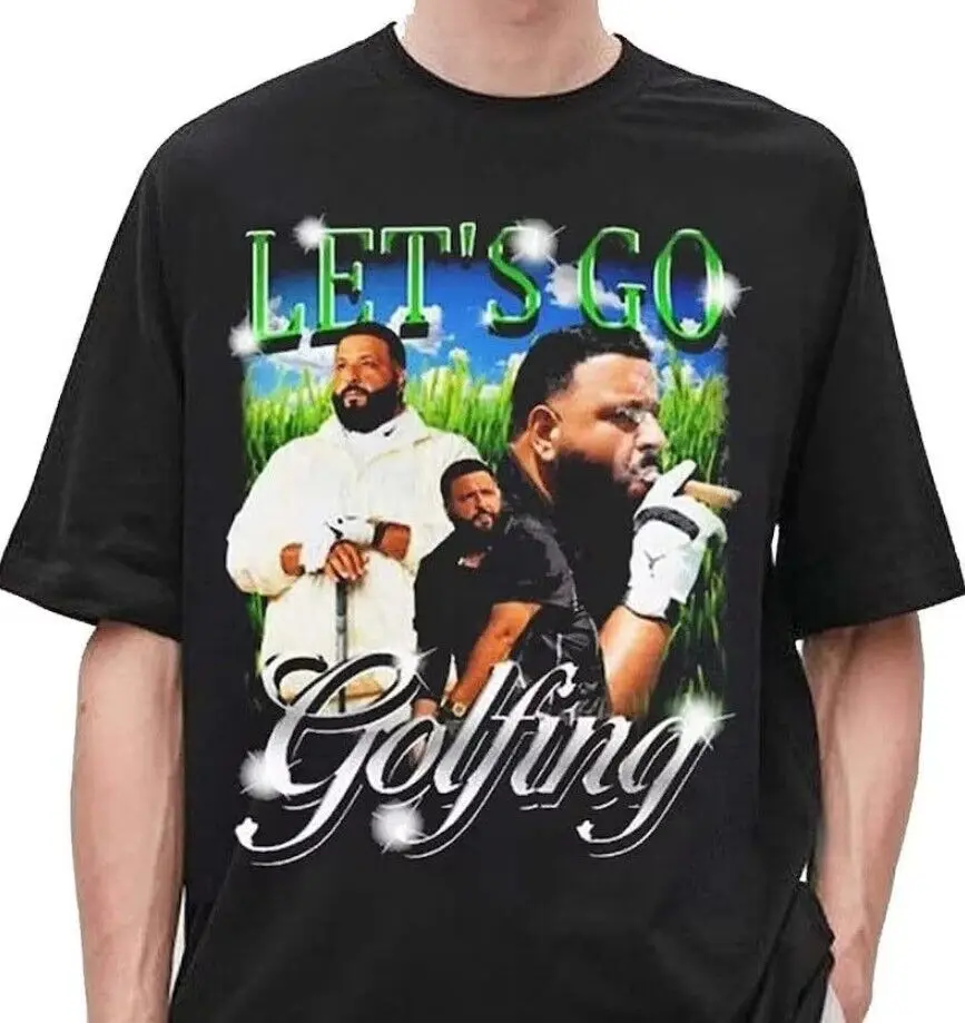 Funny Lets Go Golfing T Shirt God Did D J Khaled Black