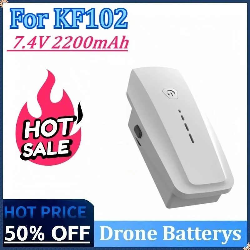 

Upgraded 7.4V 2200mAh Drone Battery High Capacity for KF102 Mini Dorne Accessories in Stock High Quality Rechargeable Battery