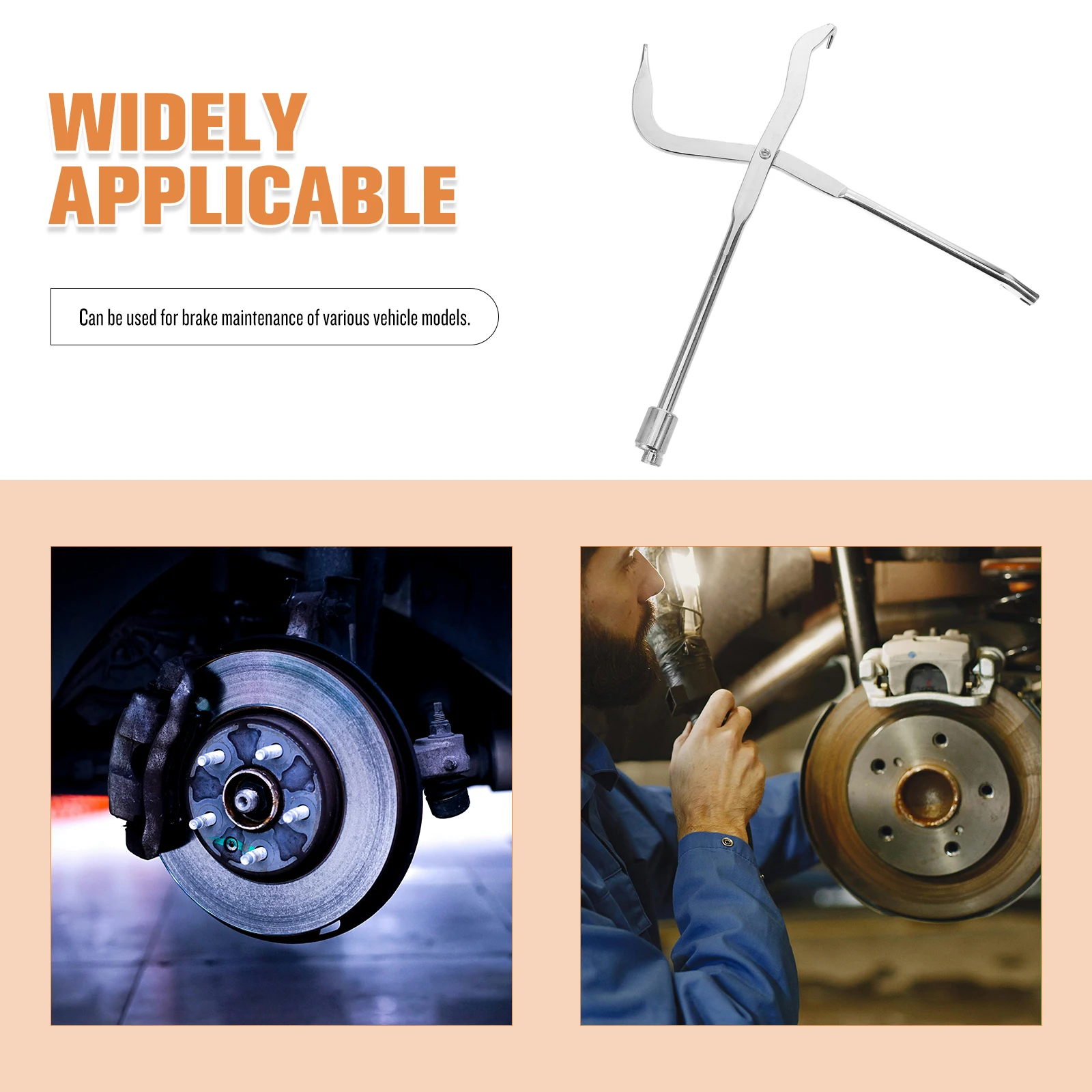 

Drum Brake Spring Installer Truck Shoe Tool Cylinder Return Pliers Puller Alloy Steel Maintenance Kit Mechanics Tools