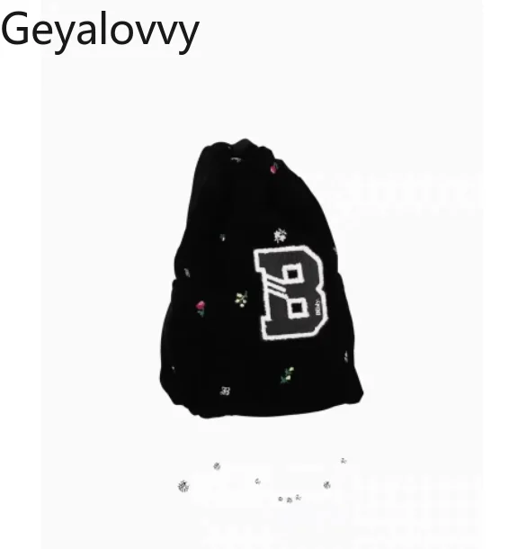 

Japanese Style Letter Embroidery Black Backpack Sweet Fashion Bags Versatile Casaul Travel School Backpacks for Girls