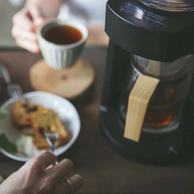 Fully automatic coffee machine, household hand flush drip coffee maker American coffee machine