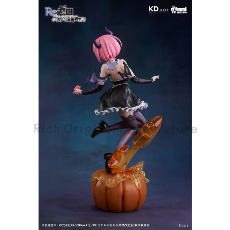 【재고 있음】오리지널 AniMester KDcolle Re: ZERO - 다른 세계에서 인생을 시작하다 Remu/Ramu Magic Night Magician Model Toys Figure