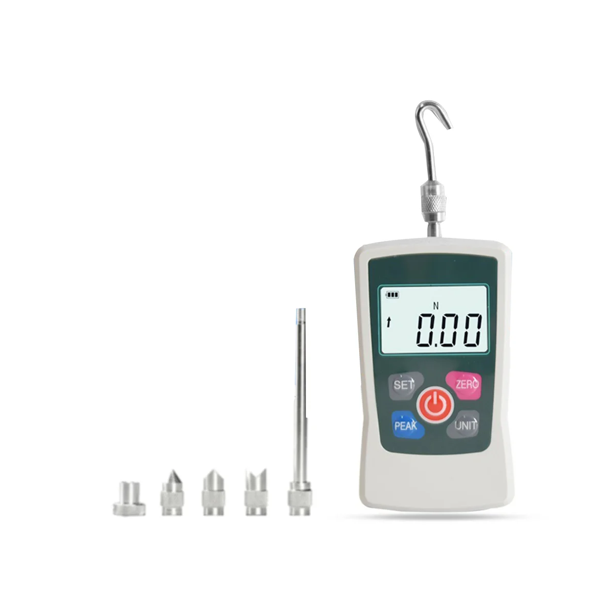 Small Digital Push Pull Force Gauge Portable Dynamometer Gauge ZMF-2-500N Pull Tester Kilogram Pull Tester