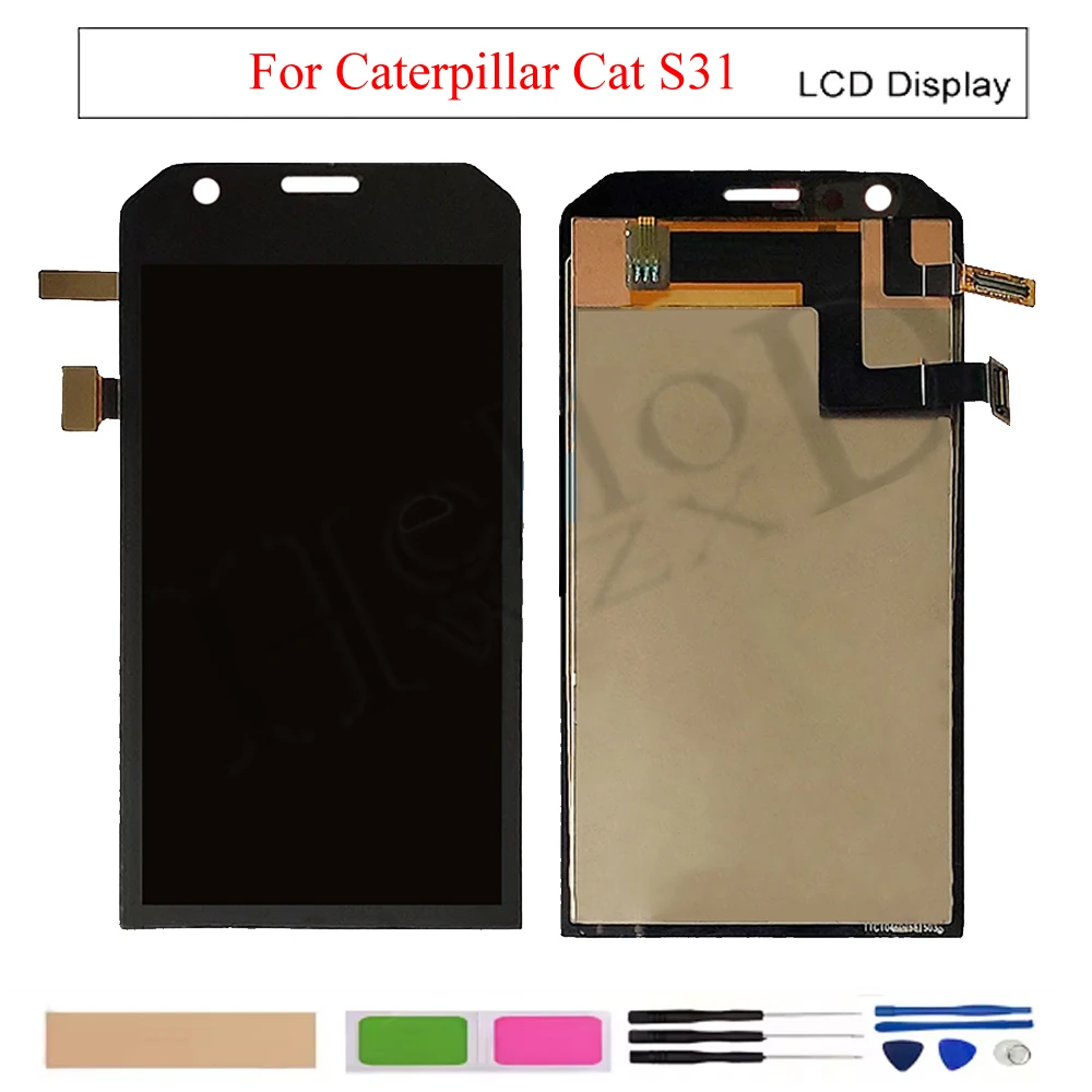 Touch Screen Digitizer Assembly For Caterpillar CAT S42 S41 S32 S31 LCD Display