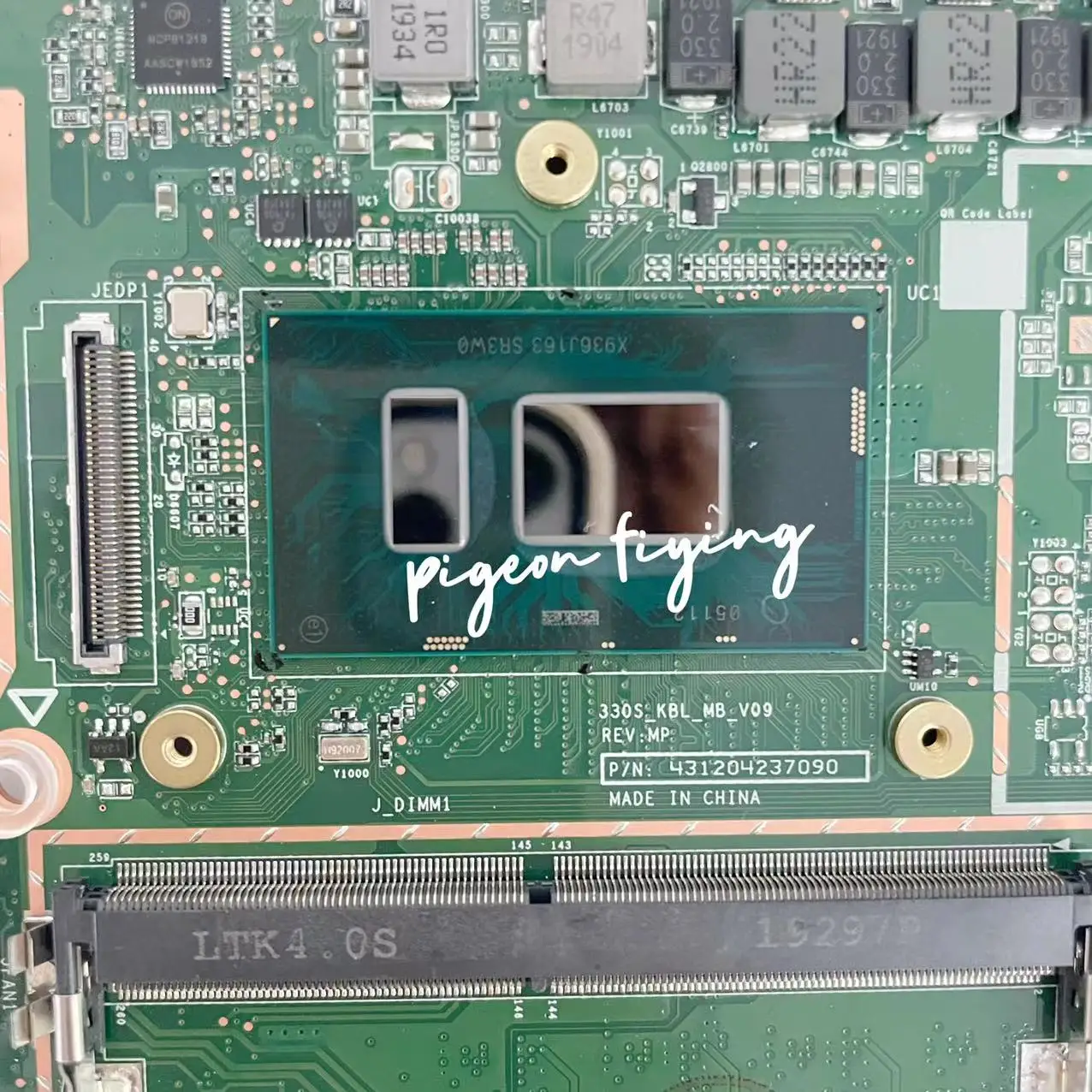 Imagem -06 - Placa-mãe do Portátil para Lenovo Ideapad 330s14ikb Cpu I38130u Sr3w0 Ram:4g Ddr4 Fru:5b20s69508 5b20s69477 Teste ok