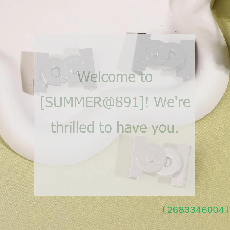 صناعة المحافظ اليدوية: 6 قطع من أبازيم مغناطيسية غير خياطة لمشاريع DIY [CC88]