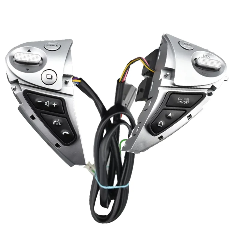 

Universall 1Set Steering Wheel Volume Phone Constant Cruise Control Button Switch For Nissan JUKE F15 370Z Pulsar Sentra 2016-20