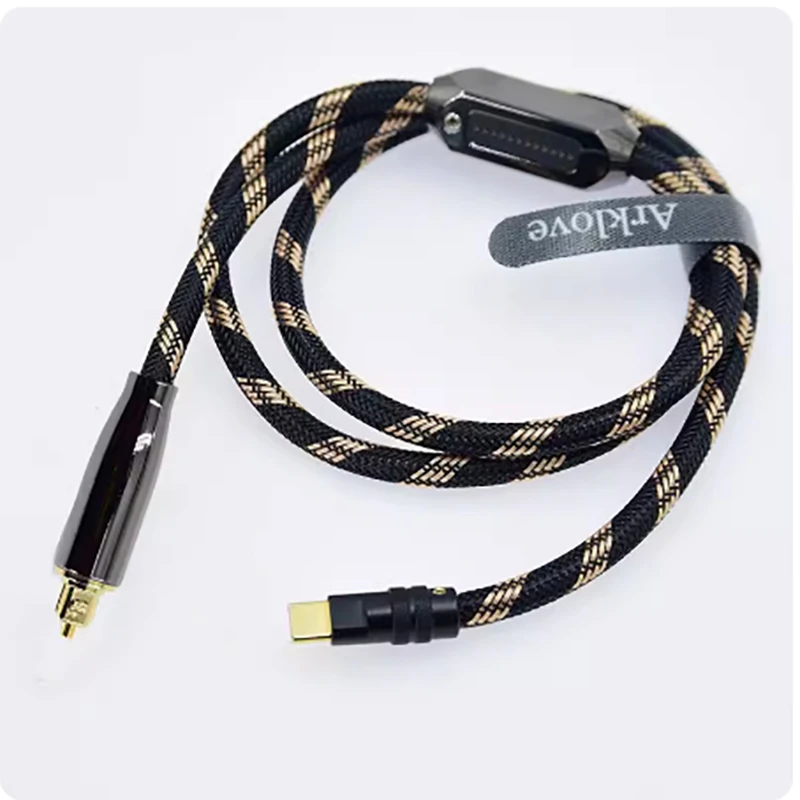 

Z Usb c to Optical Cable Male Type-c to Digital Opt Fiber Optic Audio Adapter Wire