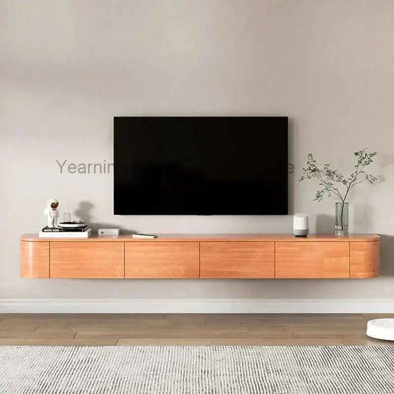 

Luxury Cabinet Tv Stands Shelf Storage Support Sideboard Wooden Cabinet Meuble Tv Suspendu High Quality Console Furniture