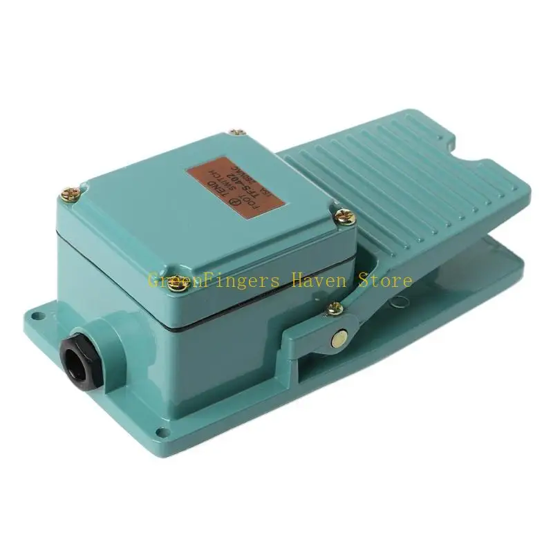 F68D AC 250V 15A Momentary Antislip Industrial Foot Operated Pedal Switch Footswitch
