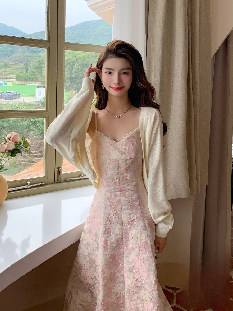 

AM NANA Versatile Loose Women's Cardigan Casual Chic oulder Covering Open Front Faionable Top for Ladies