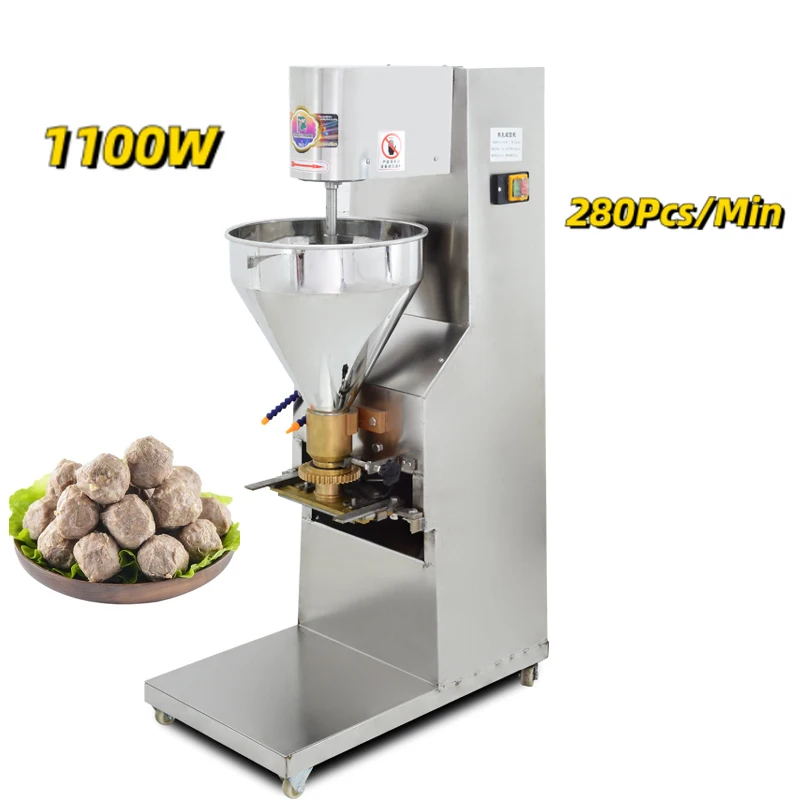 

Industrial Commercial Meatball Machine Beef Pork Meat Ball Maker Fish Meat Ball Making Molding Rolling Processing Machine