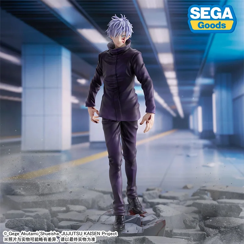 Echte Originele Sega Jujutsukaisen Luminasta Satoru Gojo In Voorraad Desktop Ornament Anime Figuur Model Collector Beeldje Speelgoed