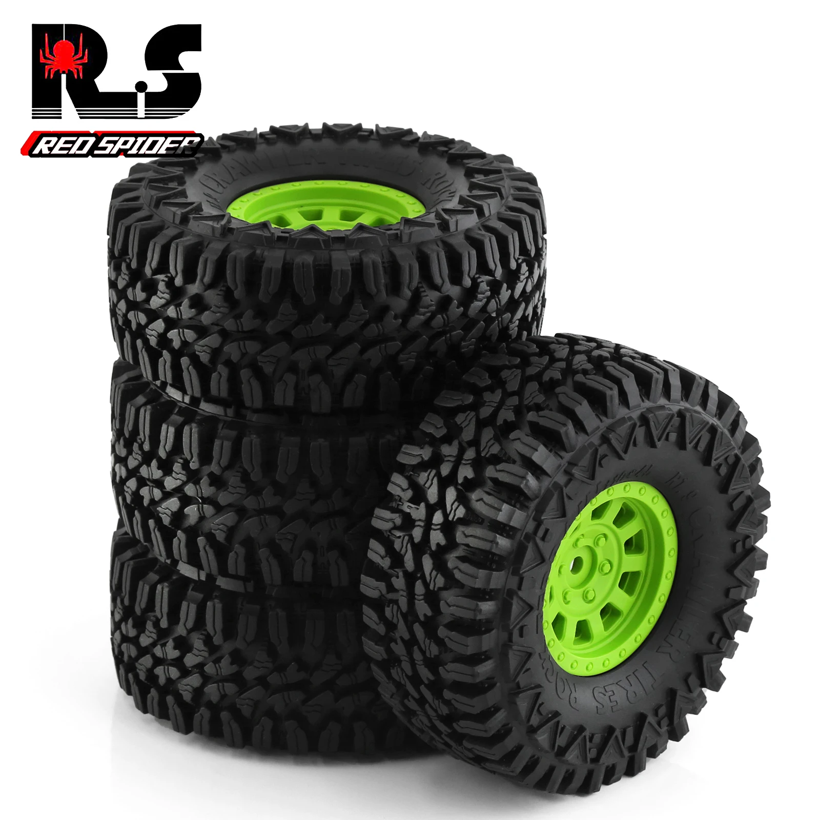 RED SPIDER 4Pcs 1.9