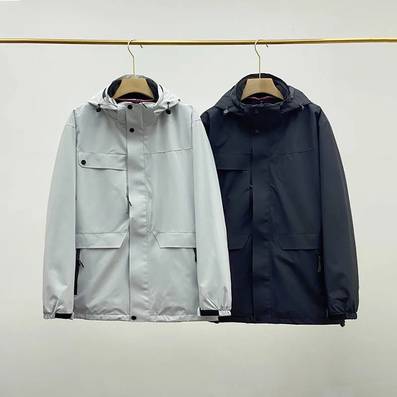 

ARC Outdoor Cycling Sports Fishing Travel Camping and Hiking Workwear Patchwork with A Polar Fleece Three-in-one Jacket Inside