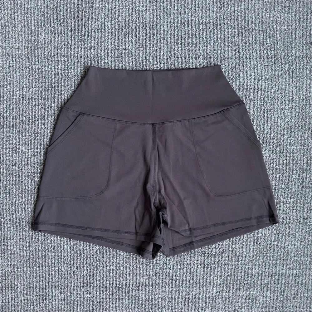 A-shaped Yoga Shorts Women's High Waist Cycling Sports Shorts Breathable Gym Fitness Short Tights Female Running Training Shorts - view 6