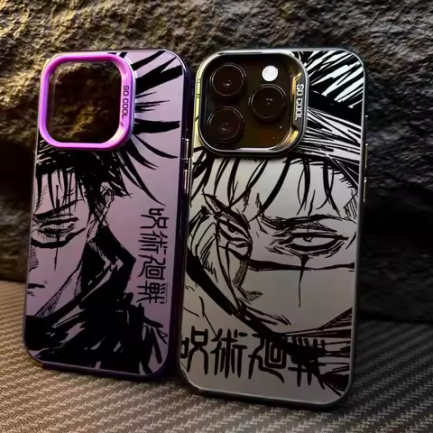 Jujutsu Kaisen Anime Matte Phone Case for Oppo A5x A5 A3x A60 A79 A98 A1 A78 A58 A38 A18 A57 A76 A36 A94 A74 A55 F29 Pro 4G 5G