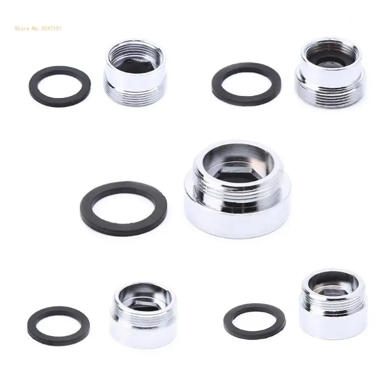 Solid Metal Adaptor Inside Thread Water Saving Kitchen Faucet Tap Aerator Connec Dropship