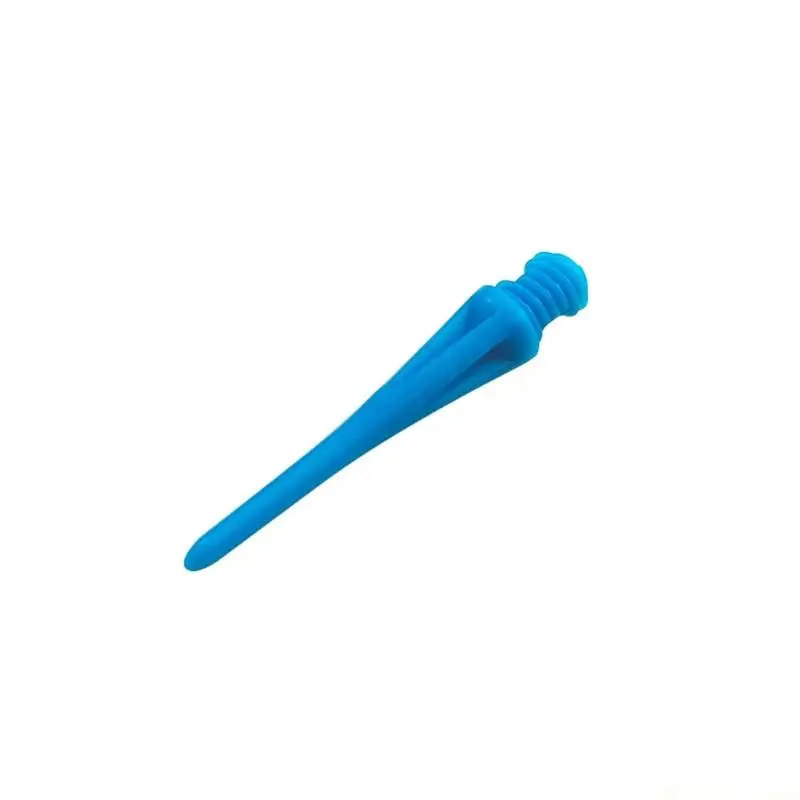 31BE 100PCS Plastic Darting Tips 2BA Thread Soft Darting Tips Replacement Plastic Tip Soft Tip Darting Accessories Easy to Use