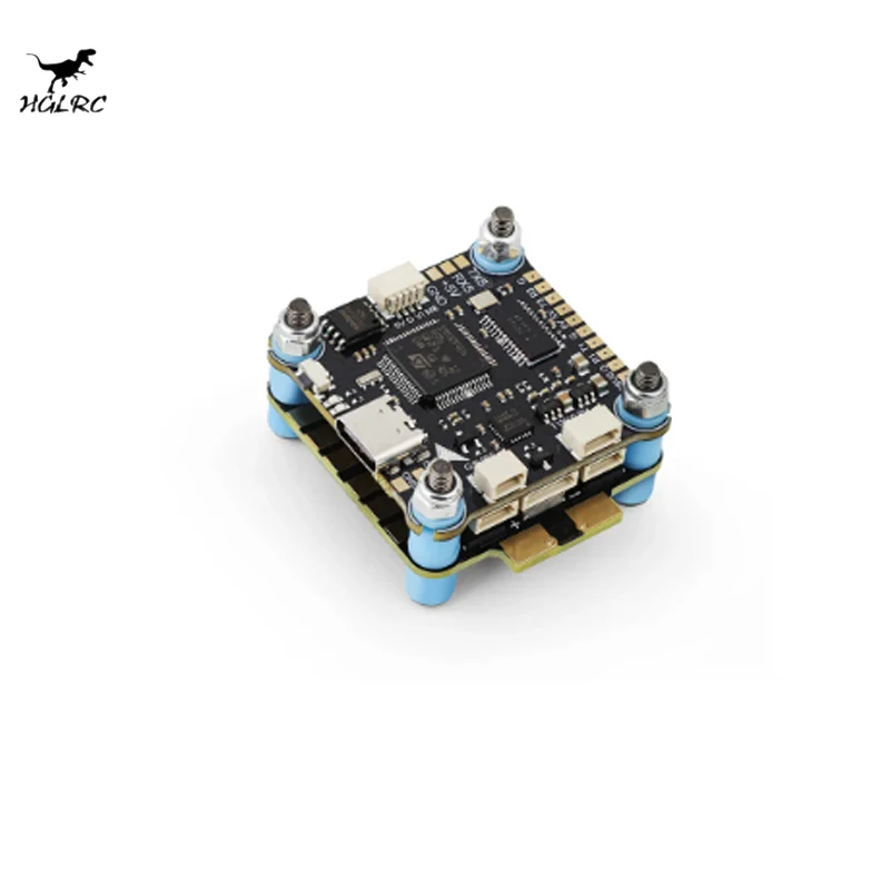 

Контроллер полета HGLRC SPECTER F460 Stack F405 V2 MPU6000 blheli _ S 60A 4 в 1 ESC 30X30mm 2-6S для FPV Freestyle Drone