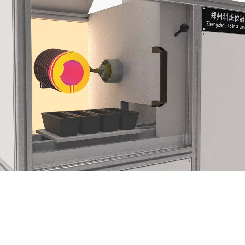 IGBT 10/20/50/100/ 150Kg Small Electric Induction Melting Industrial Furnace For Gold, Silver, Zinc, Copper, Brass, Aluminum,
