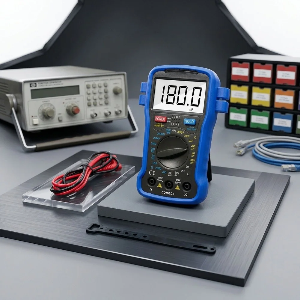 39L Multimeter with Automatic Polarity Detection Overload Protection and Low Battery Indicator for Safe Reliable Use