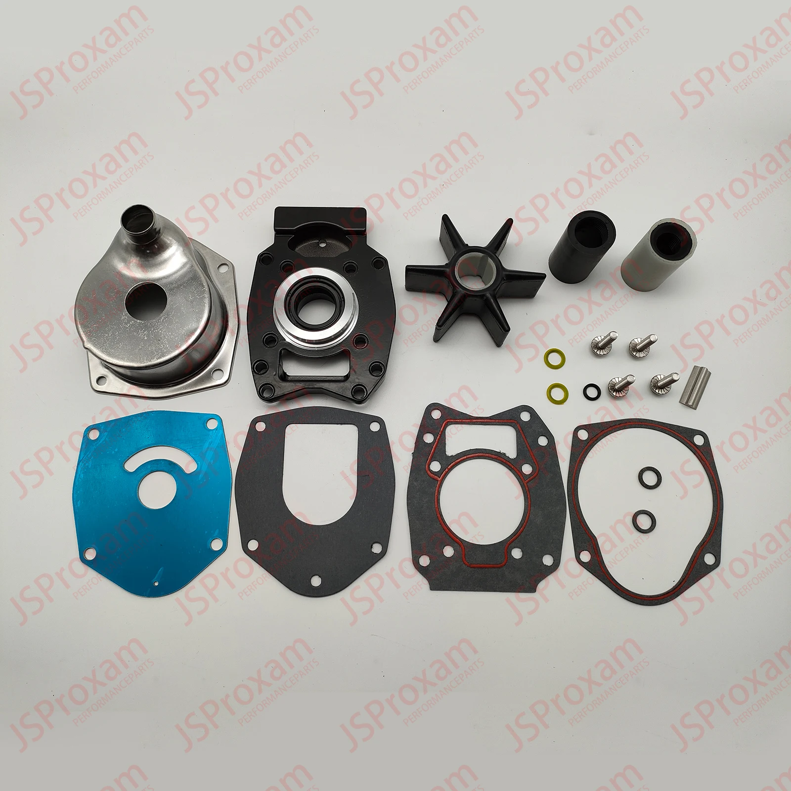 Kit Impulsor Bomba de Água, Substitui Fits para Mercury Mariner 43024A4 43024A5 43024A6 60-125HP, 46-8M0113799 46-43024A7 46-43024A09