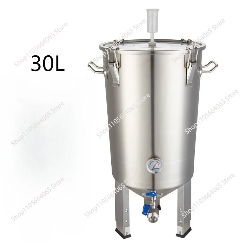 304 Stainless Steel Conical Fermenter Similar To Fermenting Equipment for 30L  Fermentation Tank Homebrew 1pcs