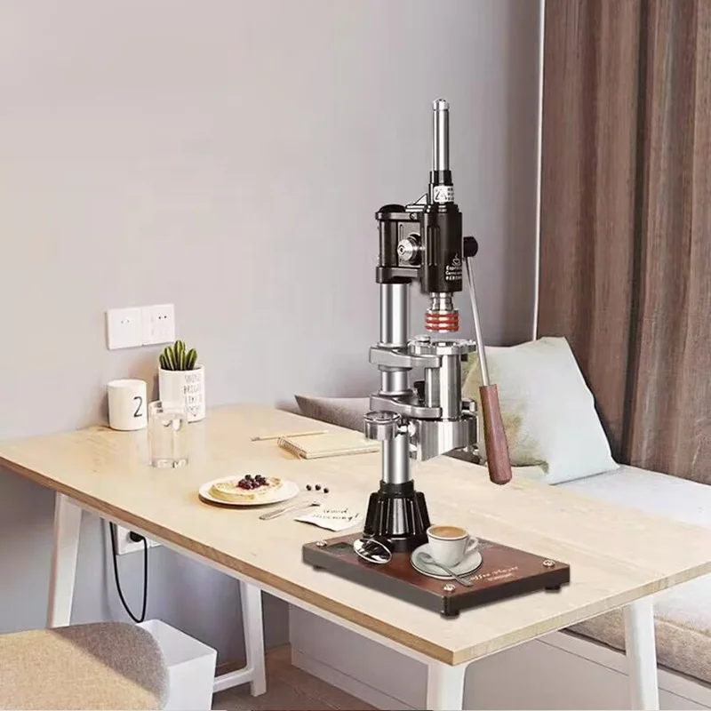 Итальянская кофемашина, ручная вращающаяся кофеварка для эспрессо, машина для извлечения переменного давления