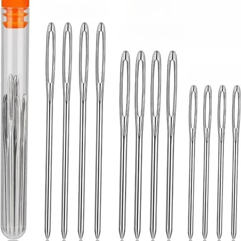 Hand Sewing Needles Kit Stitching Needles for Yarn Embroidery Jewelry Beading Household DIY Sewing Accessories