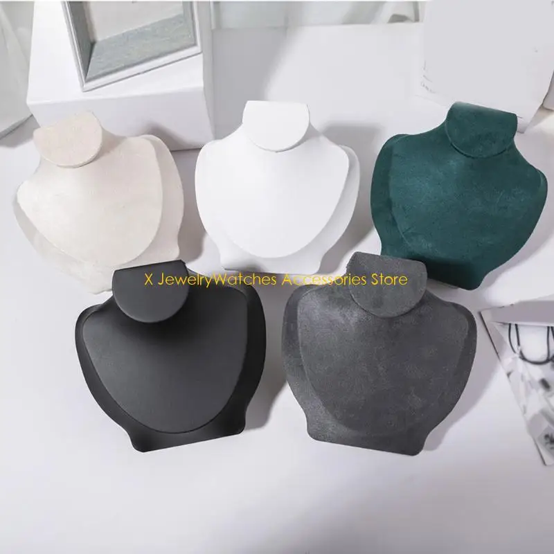 

31KD Material Necklace Showcase Holder for Jewelry Stores and Home Showcases