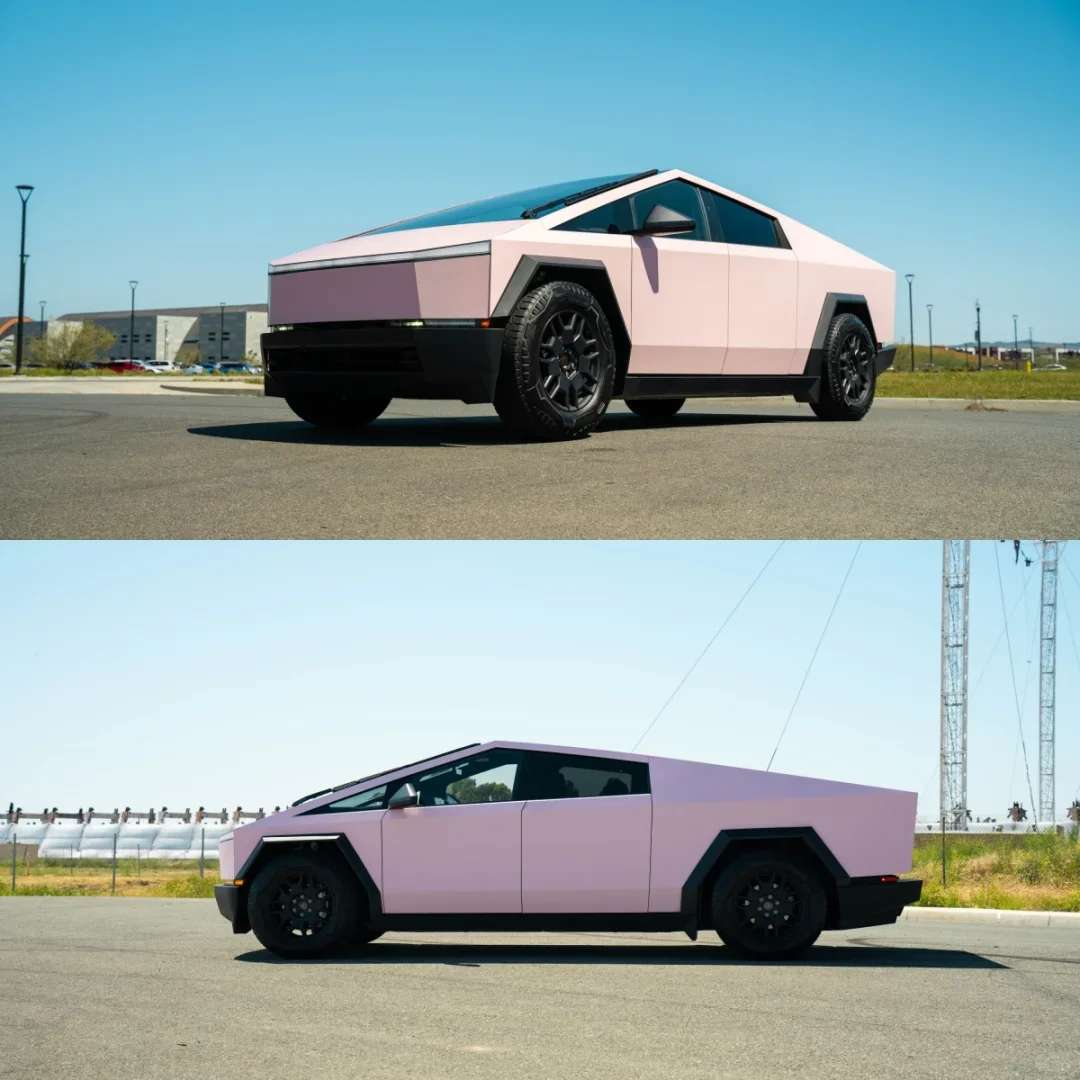 

For Tesla Cybertruck 2025 DIY PPF Precut Paint Protection Film Color Change Gloss Handling Green Anti-Scratch Vinyl Wrap Film