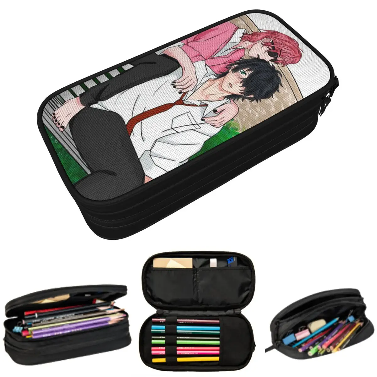 

Пенал для ручек и карандашей Yuri Ayato Tamura Yui Yarichin B Club Amine, подарочный пенал для студентов, коробка для ручек, сумка для канцелярских принадлежностей, держатель для ручек