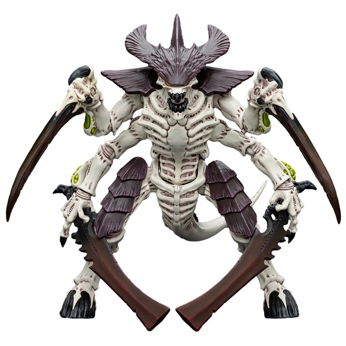 

HiPlay JOYTOY Warhammer 40K Series, Tyranids Hive Fleet Leviathan Tyranid Warrior with Boneswords 2 JT8766, 1/18 Action Figure