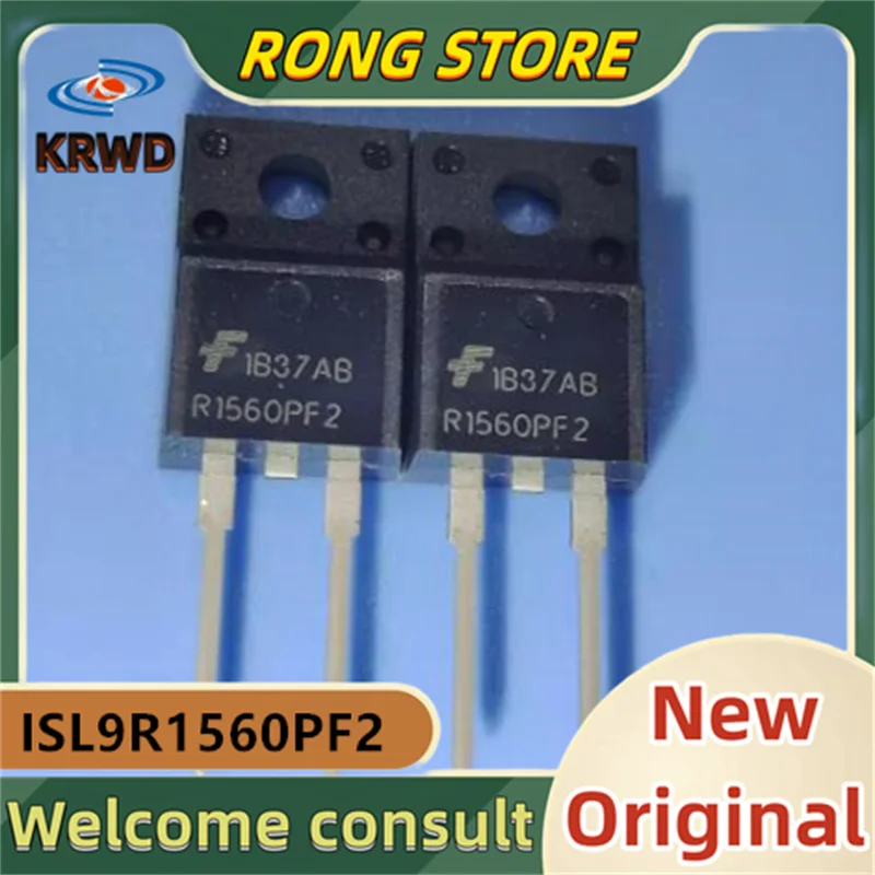 10PCS R1560PF2 New Original ISL9R1560PF2 TO220F-2