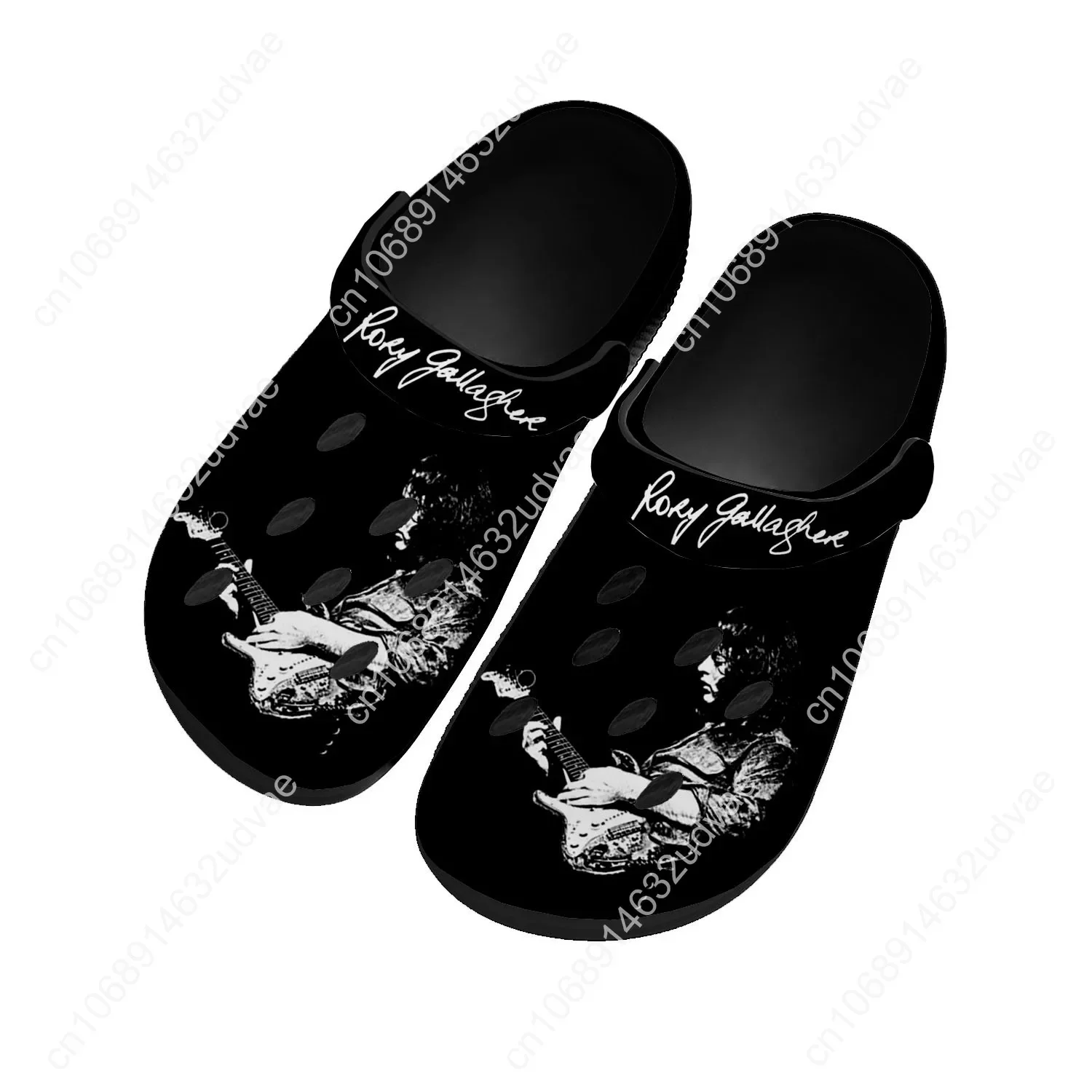 

Rory Gallagher Home Custom Sandals Women Teenager Fashion Water Shoe Rock Singer Garden Breathable Beach Hole Slippers
