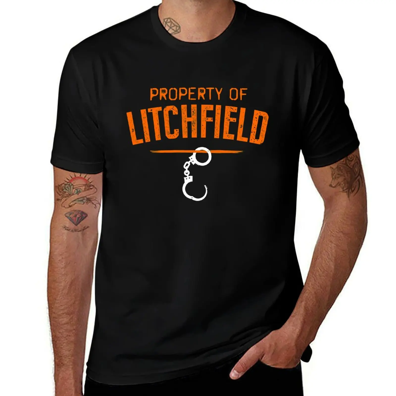 Litchfield T-Shirt Simple Print Design T-Shirt