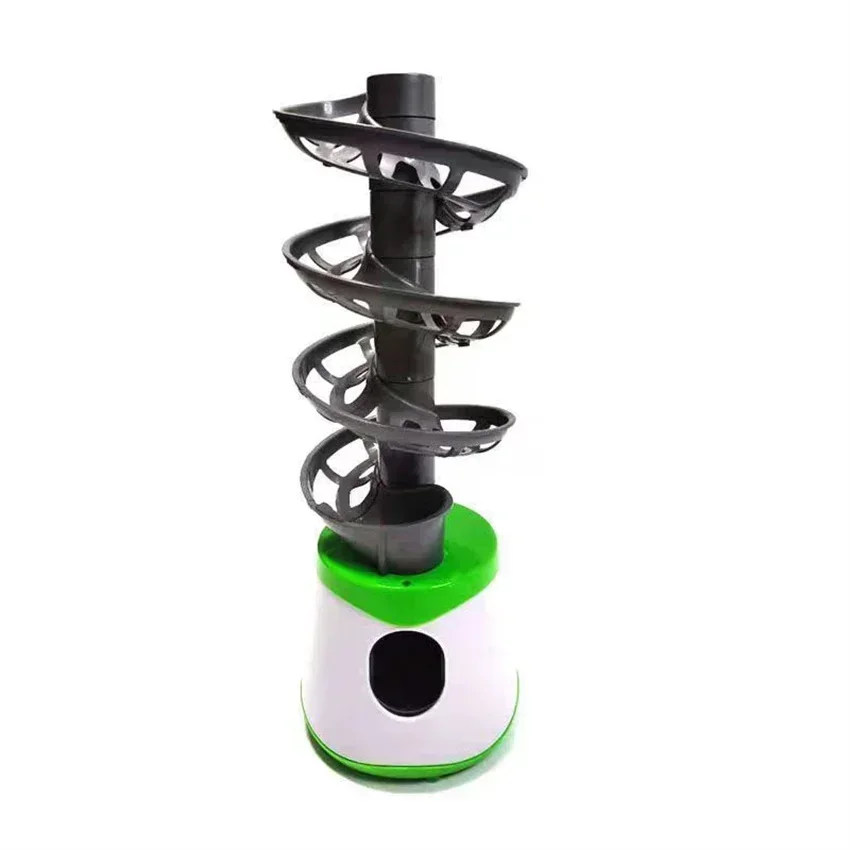 

2023 Up-graded Portable Table Tennis Ball Pitcher Dual Power Supply Version Ping Pong Ball Robot Pitching Machine For Trainers