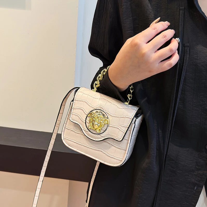 Sac fourre-tout classique en cuir pour dames, haute qualité et léger, bandoulière de marque de luxe pour le transport