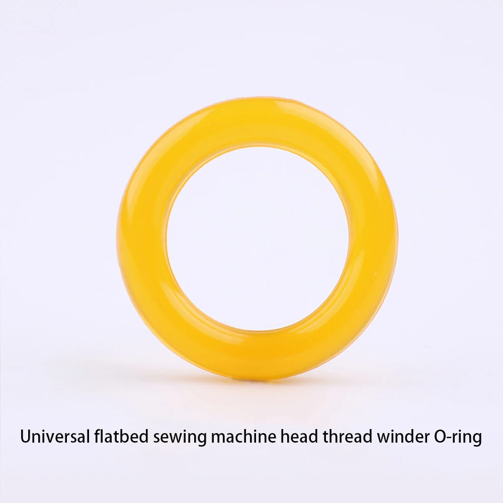5/10Pvs Rubber Ring for Bobbin Winder of Computerized Flatbed Sewing Machine, Thread Winder Leather Ring, Thread Tensioner Frict