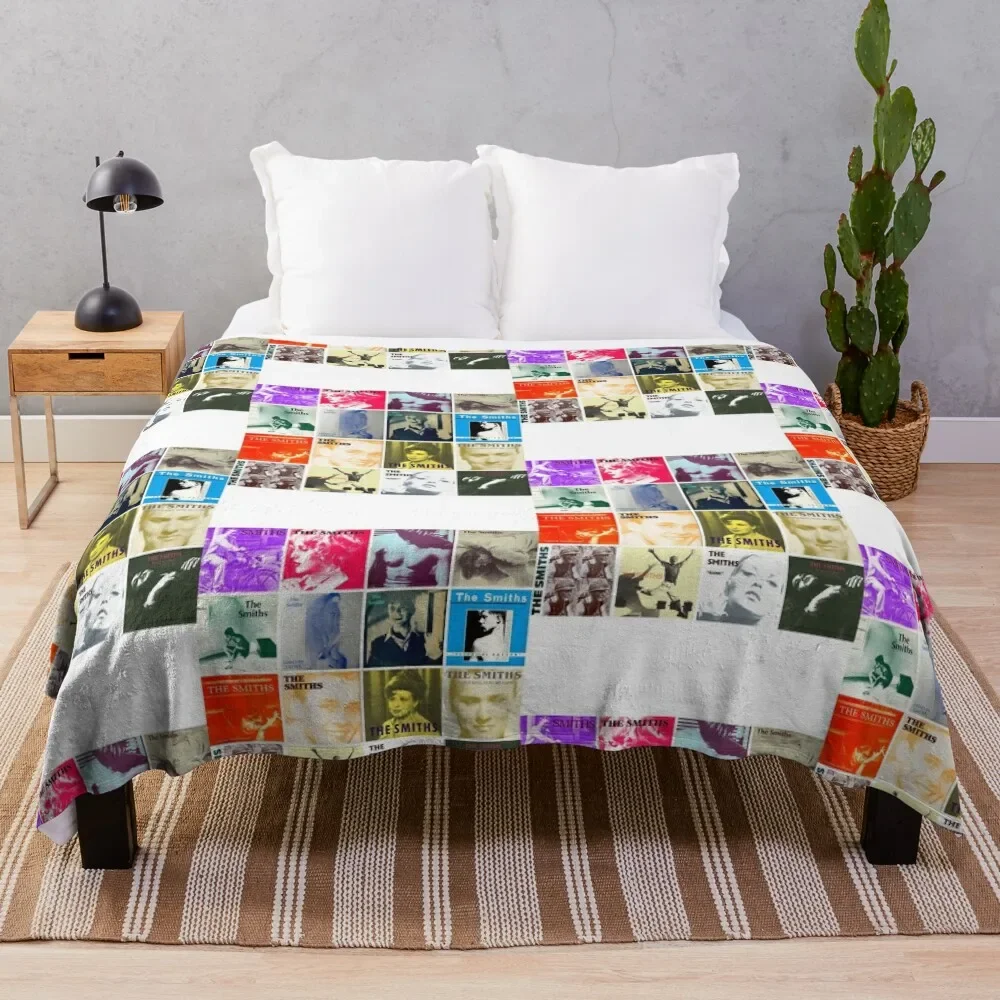 

The Smiths Music Throw Blanket Bed Decorative Beds For Sofa Thin Blankets