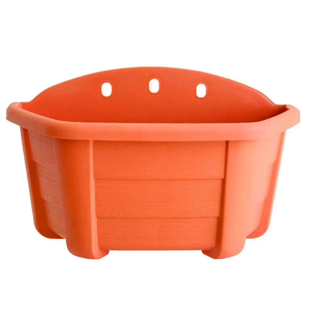 Chic Plant Holder  Drain Holes Design Smooth Edges Flower Pot  Portable Wall Mounted DIY Flowerpot