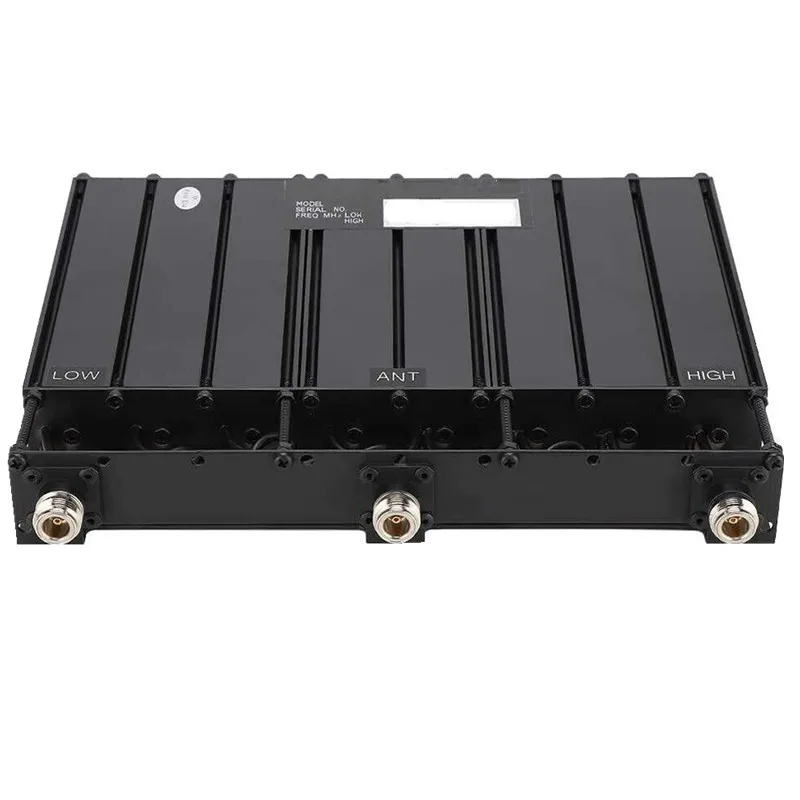 High Power 100W  8 Cavity UHF Duplexer 450MHz 400MHz Radio Repeater 5MHz Spacing N female Connector