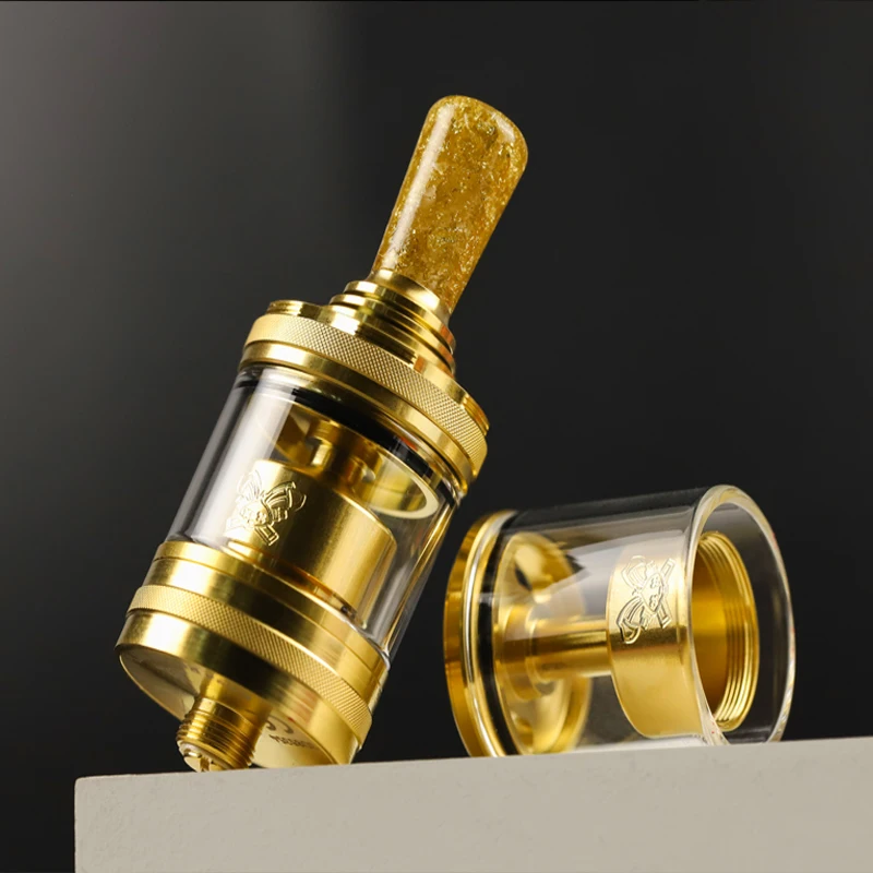 ถังบุหรี่ไฟฟ้าแบบคอยล์เดี่ยวขนาด2มล./4มล. ถังไอน้ำบุหรี่ไฟฟ้าแบบก้าน510จาก hellvape แบบกระต่ายตายแล้ว MTL RTA