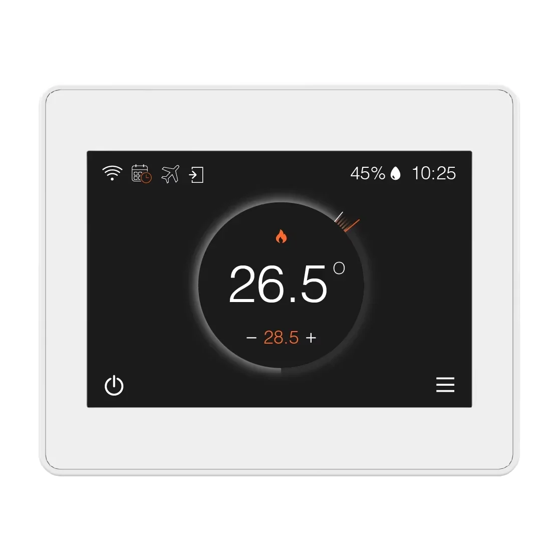 

Программируемый термостат для дома с сенсорным экраном, Wi-Fi Smart Home для переменного и обогрева, работает с Alexa и Google Assistant