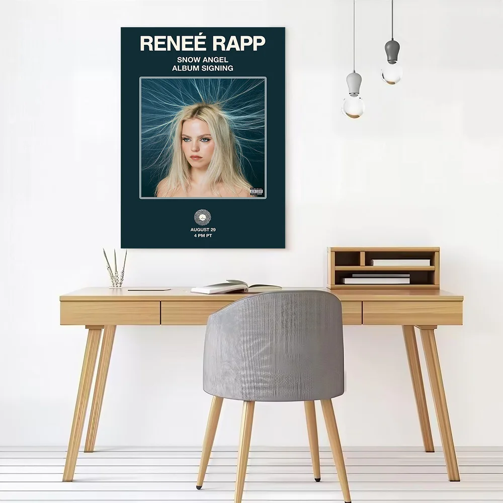 Renee Rapp Snow Angel Album Signing Printed Canvas Poster Personalized High Quality Wall Art Paintings for Bedroom Accessories - view 2
